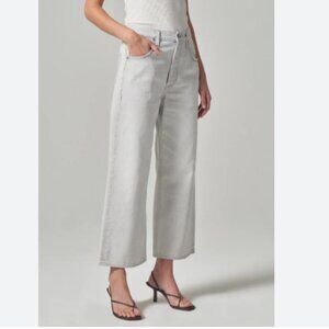 Citizens of Humanity Wide Leg Gaucho Jeans in Comet